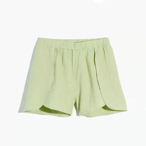 Madewell Lightestspun Cover-Up Shorts Sunfaded Mint Sz. XL NWT